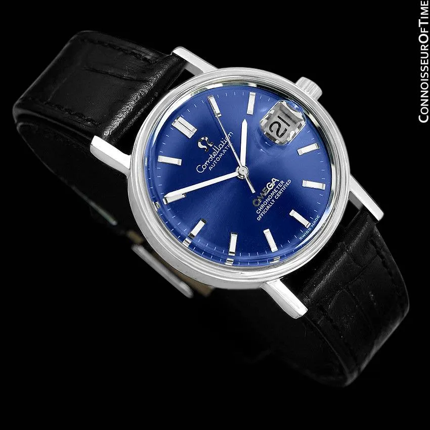 1970 Omega Constellation Vintage Mens Automatic Chronometer Watch - Stainless Steel
