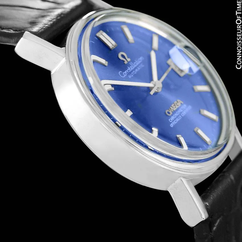 1970 Omega Constellation Vintage Mens Automatic Chronometer Watch - Stainless Steel