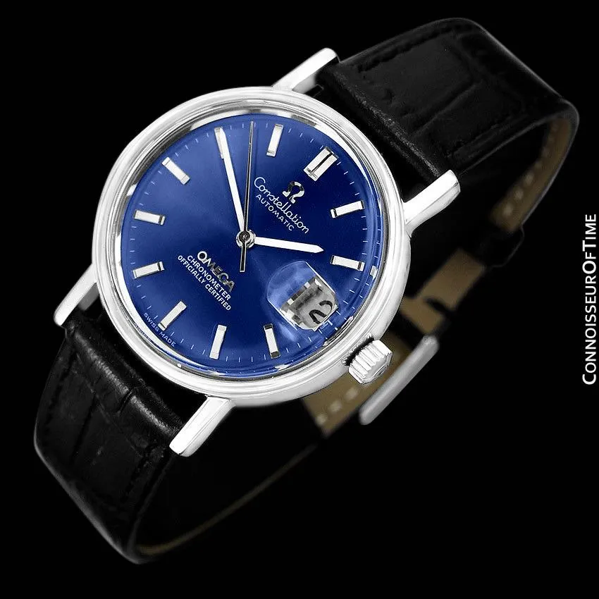 1970 Omega Constellation Vintage Mens Automatic Chronometer Watch - Stainless Steel