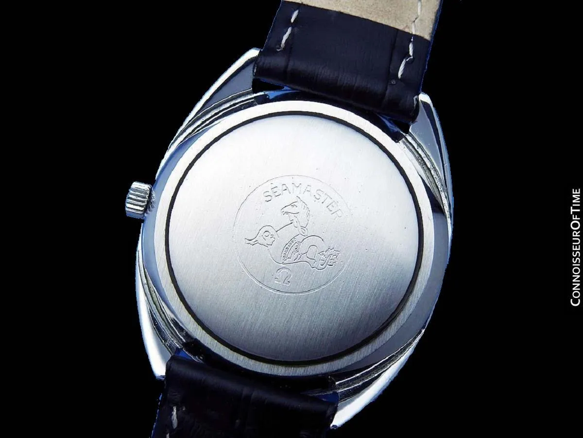 1970's Omega Seamaster Cosmic 2000 Vintage Retro Mens Dive Watch, Date - Stainless Steel