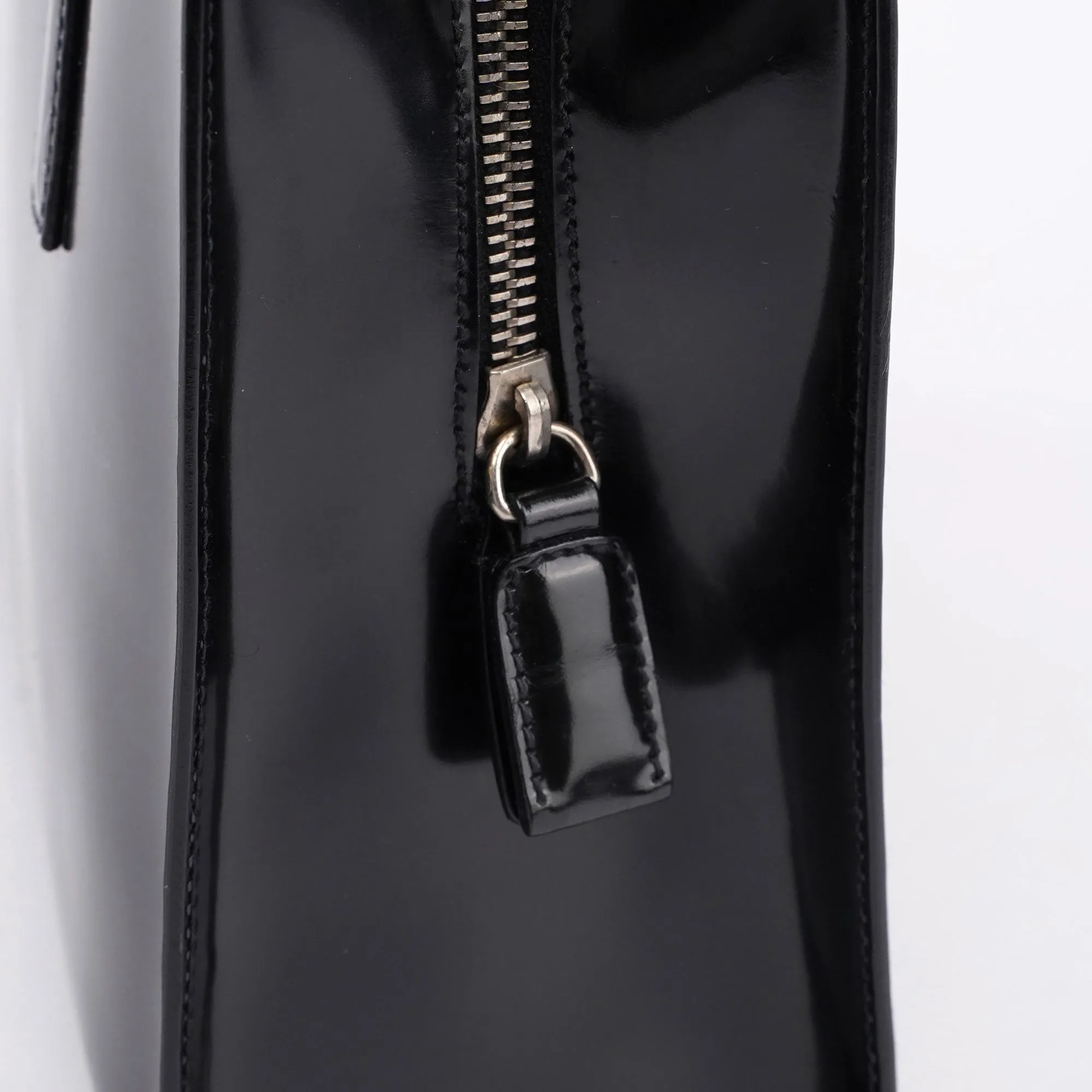 1995 Black Spazzolato Tote