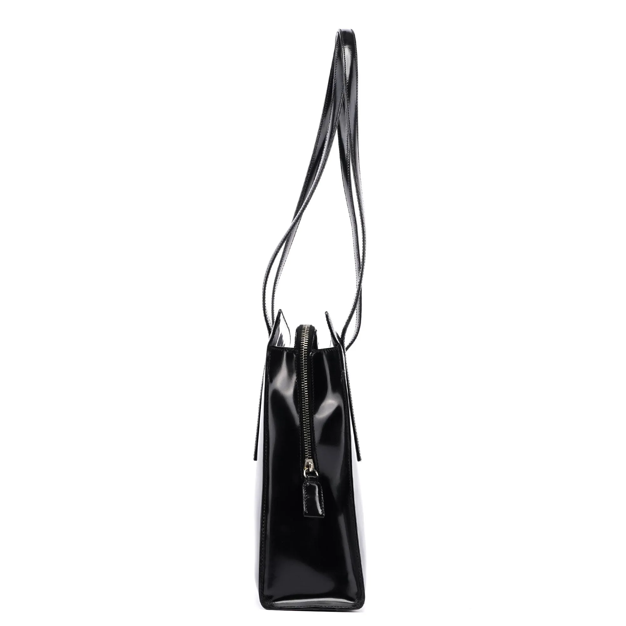 1995 Black Spazzolato Tote