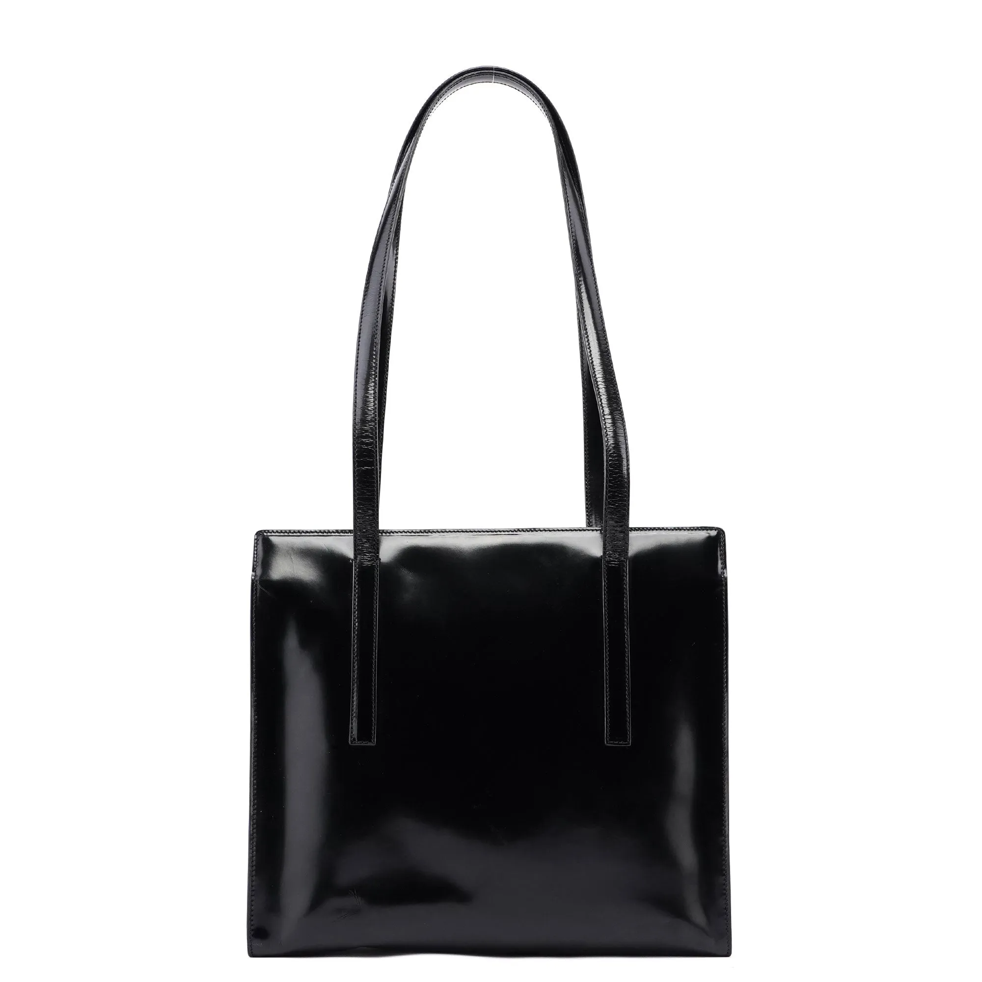1995 Black Spazzolato Tote