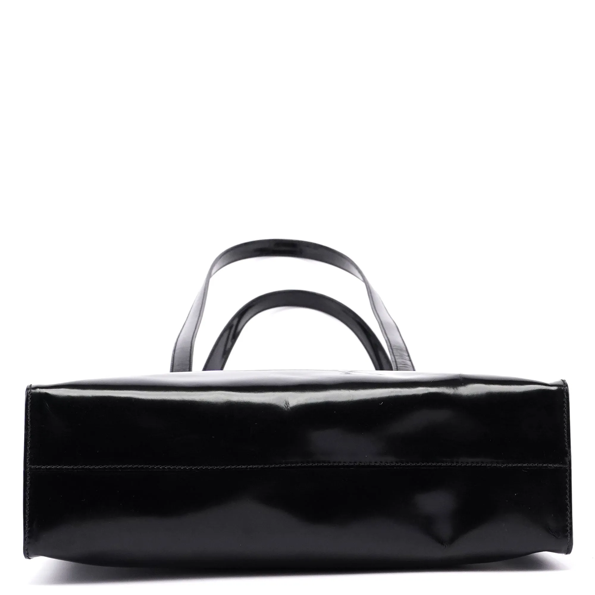 1995 Black Spazzolato Tote