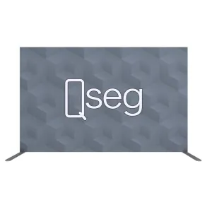 3.9 x 2.5ft. QSEG Quick Wall Display