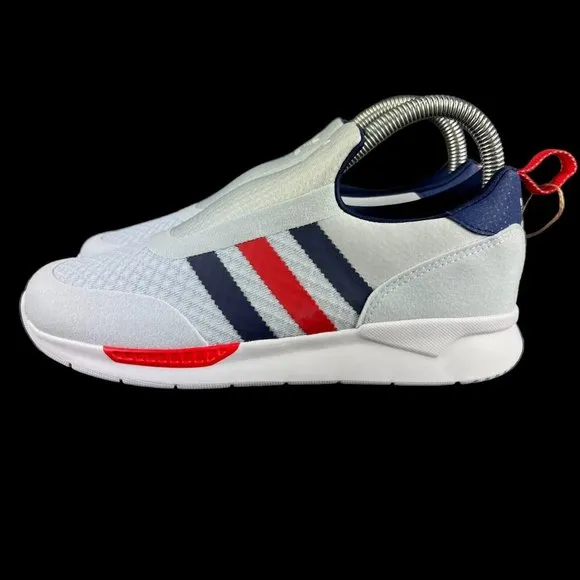 Adidas ZX 360 C Halo Blue Night Sky Red Shoes S23976 Youth Sizes 2 - 3 (GS)
