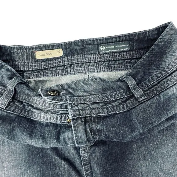 AG Adriano Goldschmied Peony Denim Skirt. Size 29.