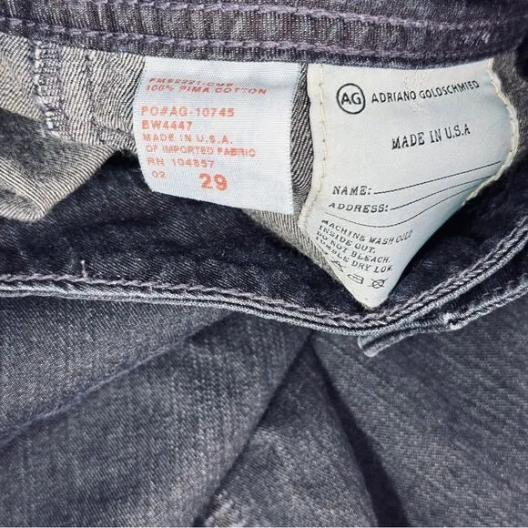 AG Adriano Goldschmied Peony Denim Skirt. Size 29.