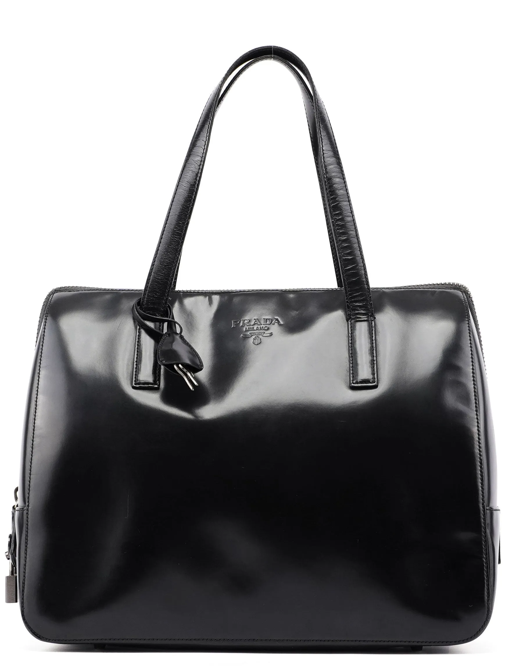Anthracite Gradient Spazzolato Tote Bag