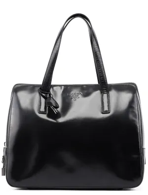 Anthracite Gradient Spazzolato Tote Bag
