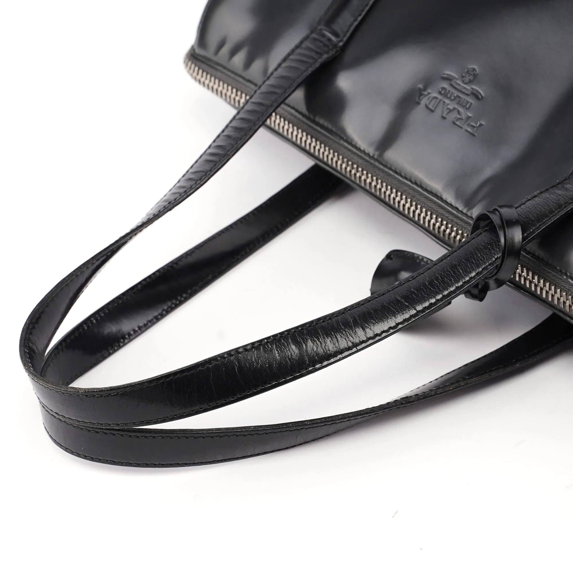 Anthracite Gradient Spazzolato Tote Bag