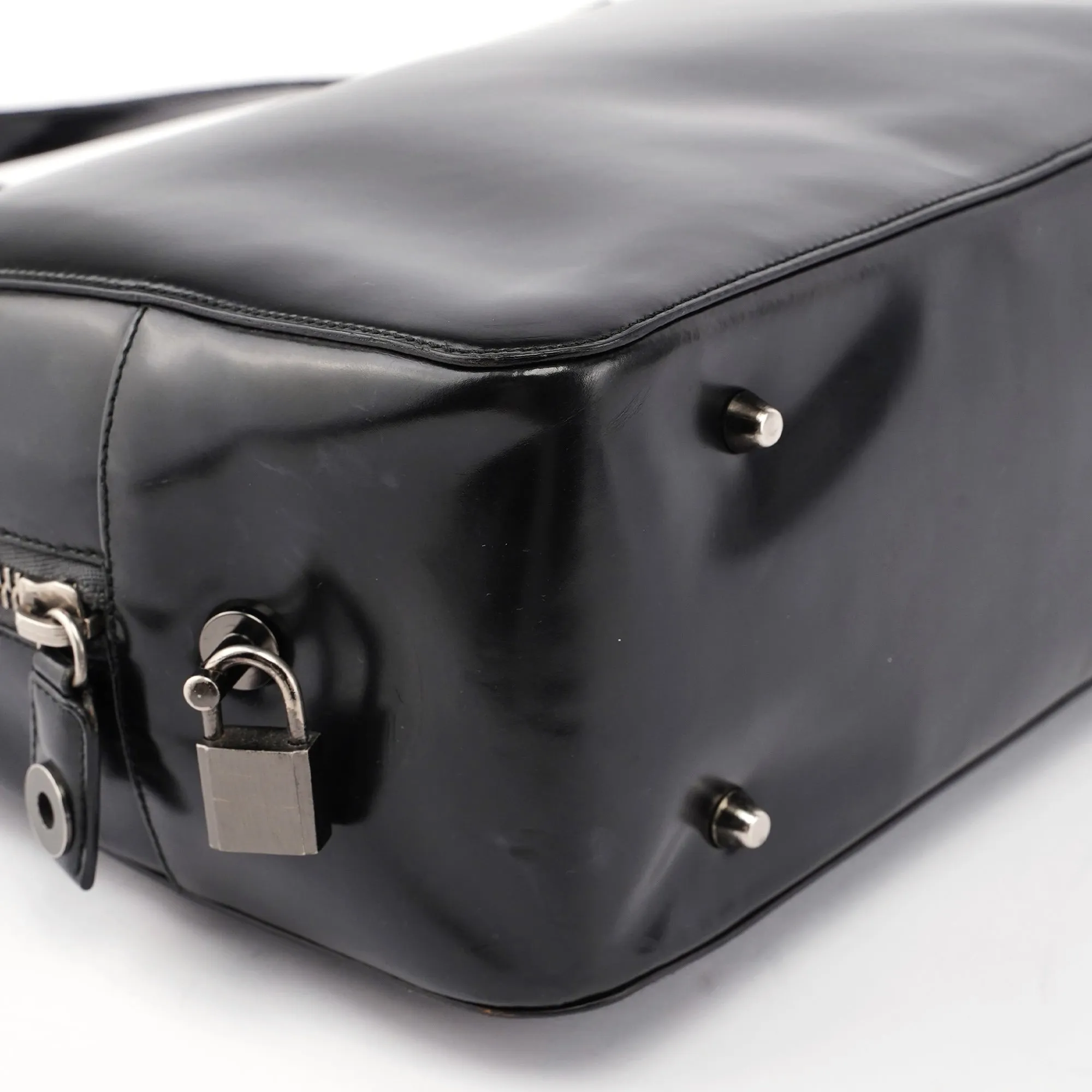 Anthracite Gradient Spazzolato Tote Bag