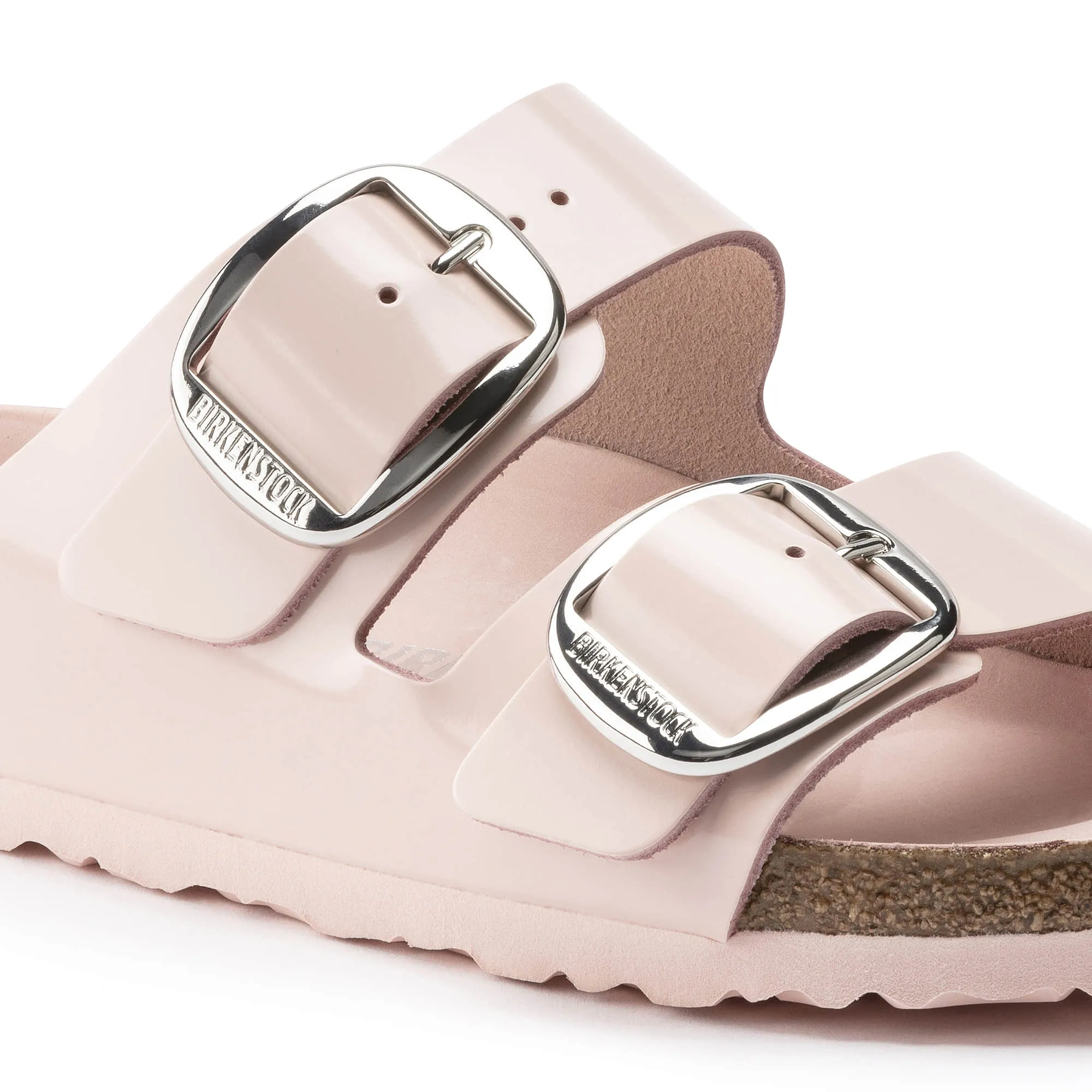 Arizona Big Buckle Natural Leather Patent