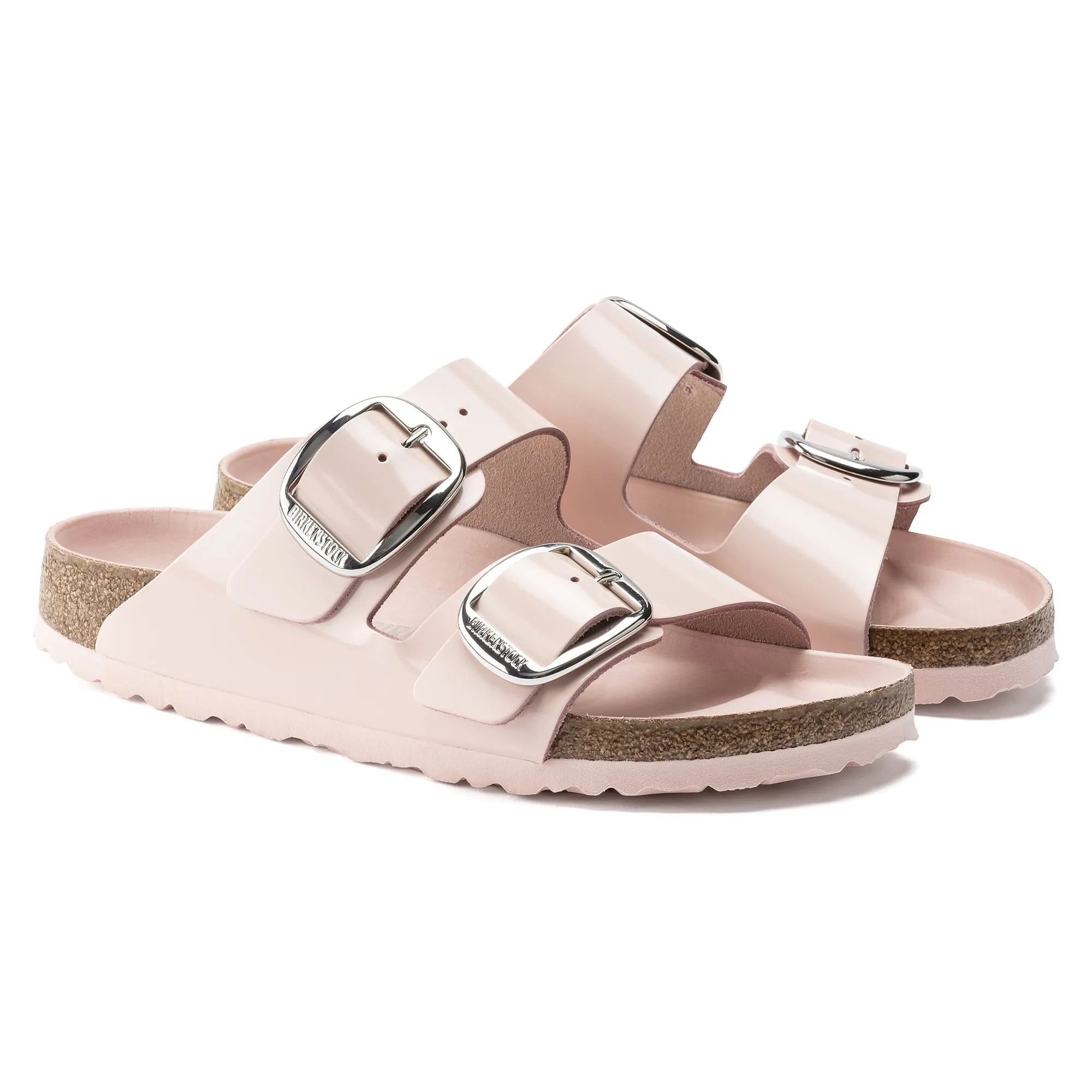 Arizona Big Buckle Natural Leather Patent