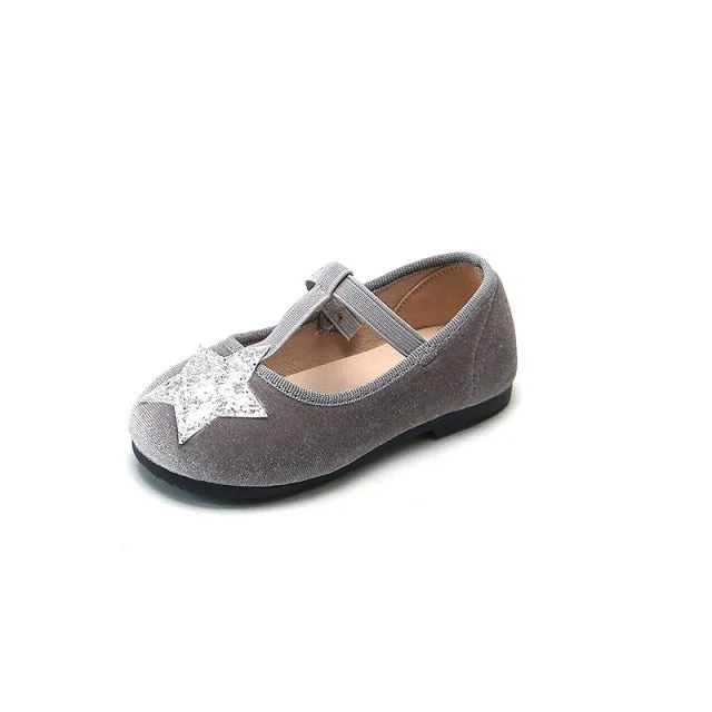 Baby Girls Shoes Cute Bow Patent Leather Princess Shoes Solid Color Kids Gilrs Dancing Shoes First Walkers SMG104