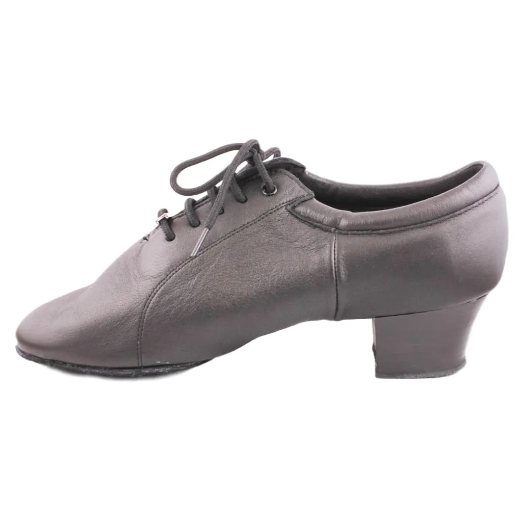 BD Dance 419, Black Leather, Men's Latin Dance Shoes
