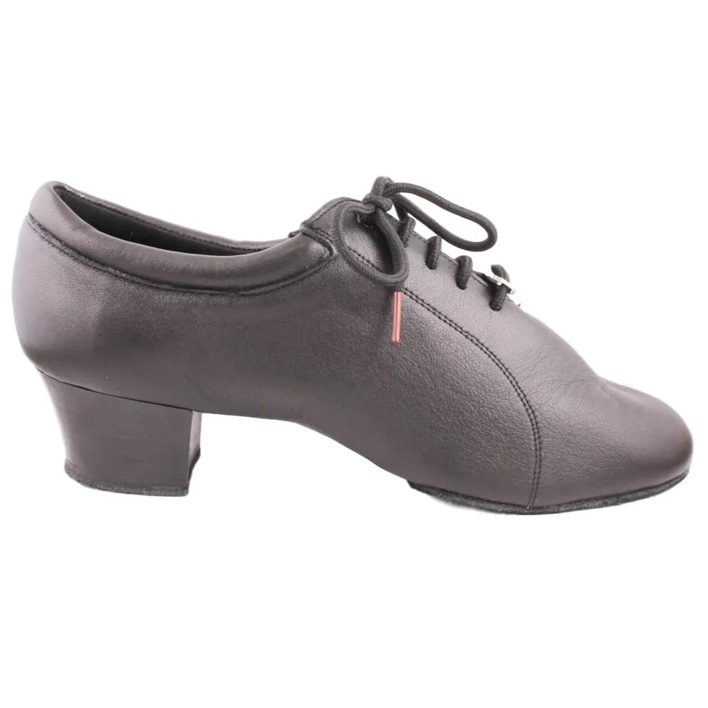 BD Dance 419, Black Leather, Men's Latin Dance Shoes