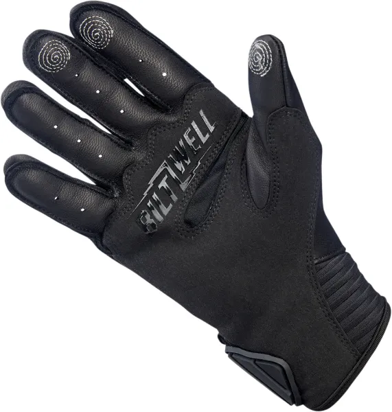 Biltwell Bridgeport Gloves ~ 3301-4211; Black, Size XL (BLK5XL)