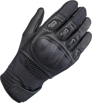 Biltwell Bridgeport Gloves ~ 3301-4211; Black, Size XL (BLK5XL)