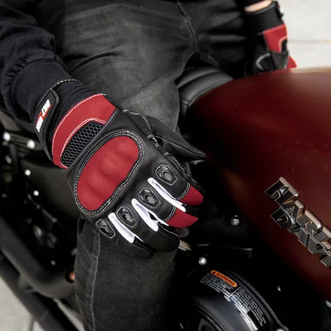 Biltwell - Bridgeport Gloves- Red/Black