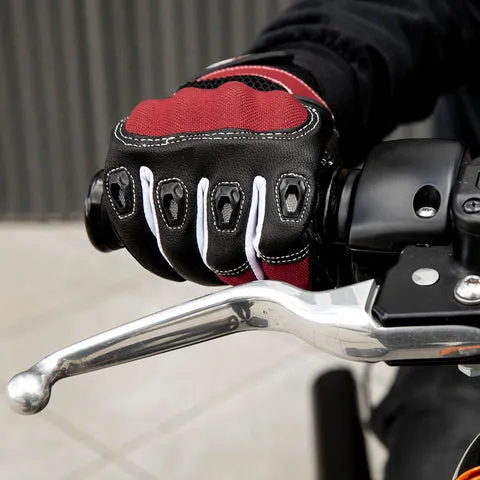Biltwell - Bridgeport Gloves- Red/Black