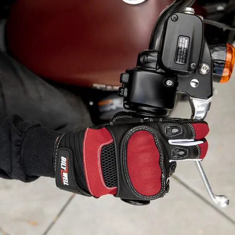Biltwell - Bridgeport Gloves- Red/Black
