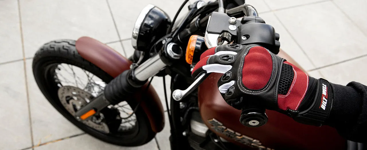 Biltwell - Bridgeport Gloves- Red/Black