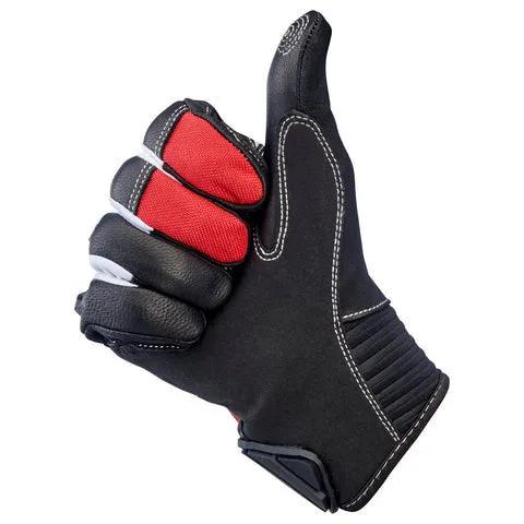 Biltwell - Bridgeport Gloves- Red/Black