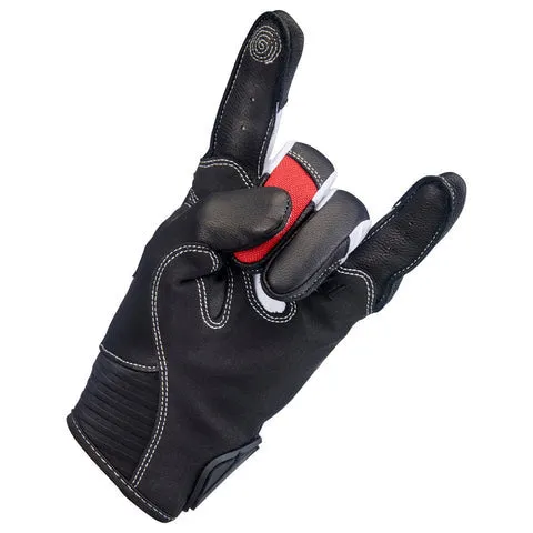 Biltwell - Bridgeport Gloves- Red/Black