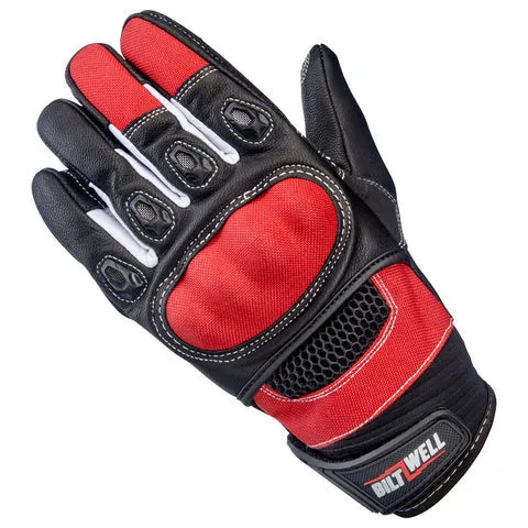 Biltwell - Bridgeport Gloves- Red/Black