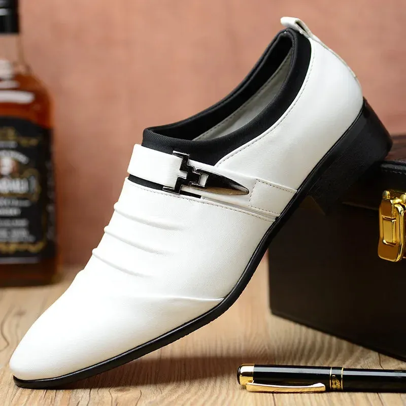 Bozeman | Timeless Men's Slip-On Dress Shoes in PU Leather