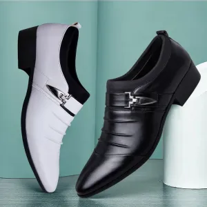 Bozeman | Timeless Men's Slip-On Dress Shoes in PU Leather