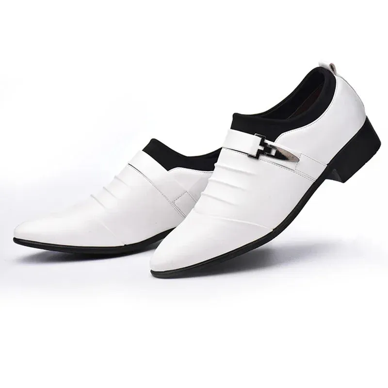 Bozeman | Timeless Men's Slip-On Dress Shoes in PU Leather