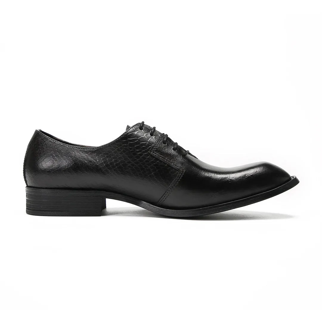 British men's business dress leather shoes leather pointed Oxford shoes men's wedding shoes 2024 new summer men's shoes