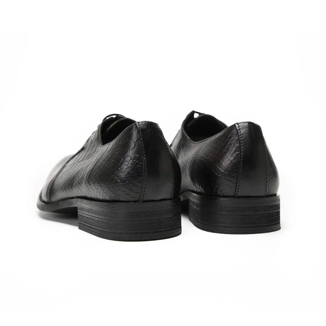 British men's business dress leather shoes leather pointed Oxford shoes men's wedding shoes 2024 new summer men's shoes