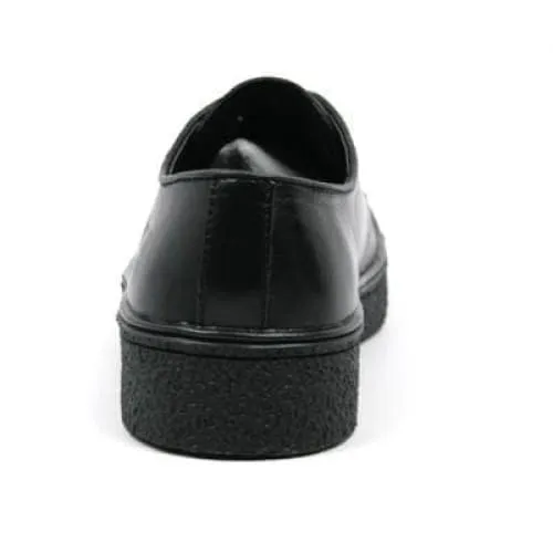 British Walkers Playboy Classic Low Cut Men's Black Leather Oxfords Ankle Boots