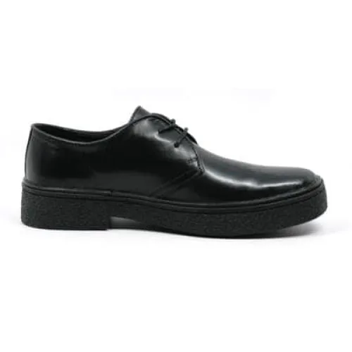 British Walkers Playboy Classic Low Cut Men's Black Leather Oxfords Ankle Boots