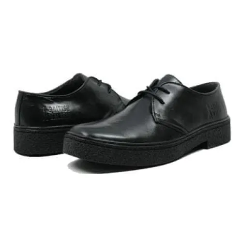 British Walkers Playboy Classic Low Cut Men's Black Leather Oxfords Ankle Boots