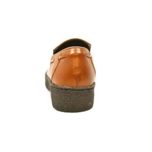 British Walkers Playboy Cruise Men's Cognac Leather Slip On Ankle Boots