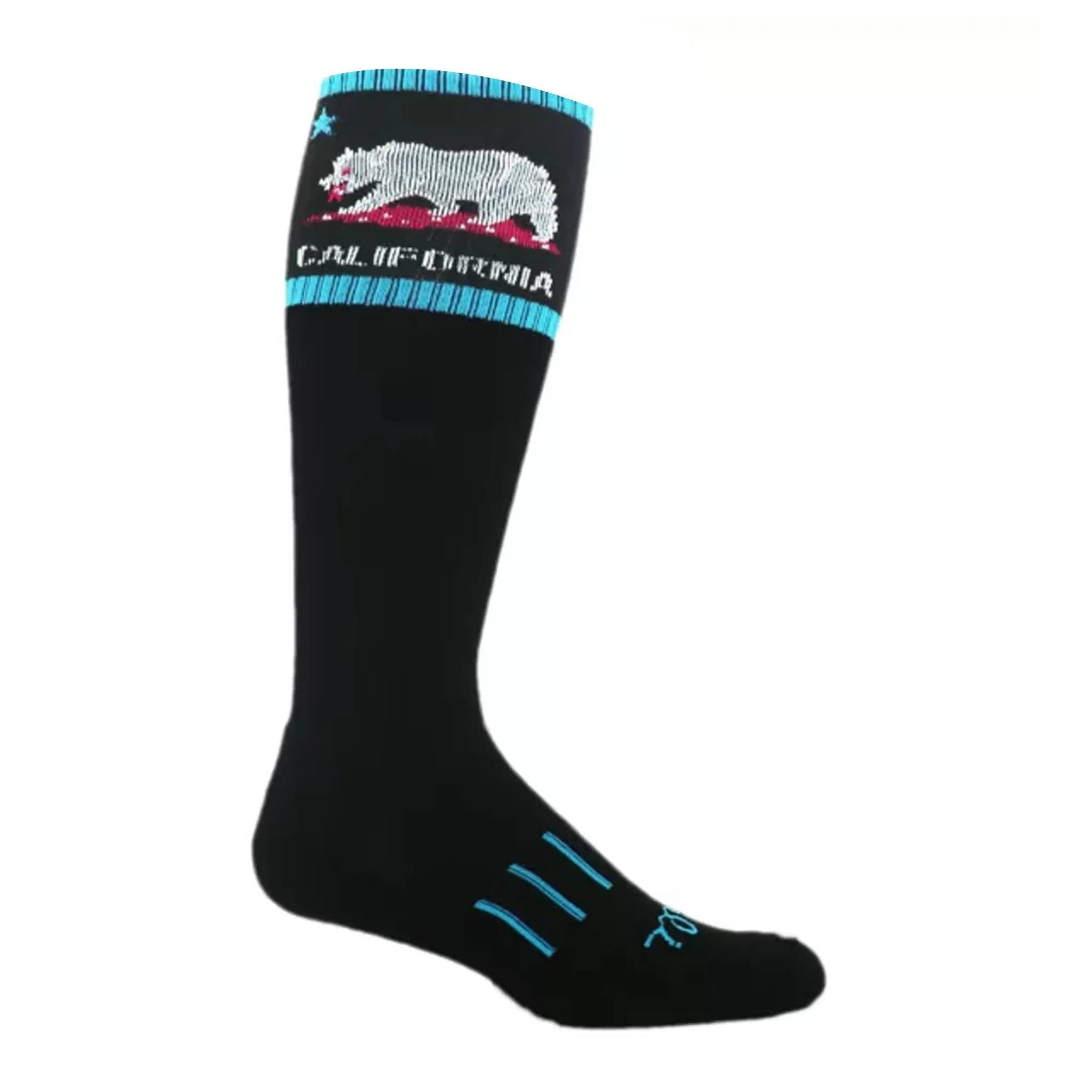 Cali Bear Knee High Socks