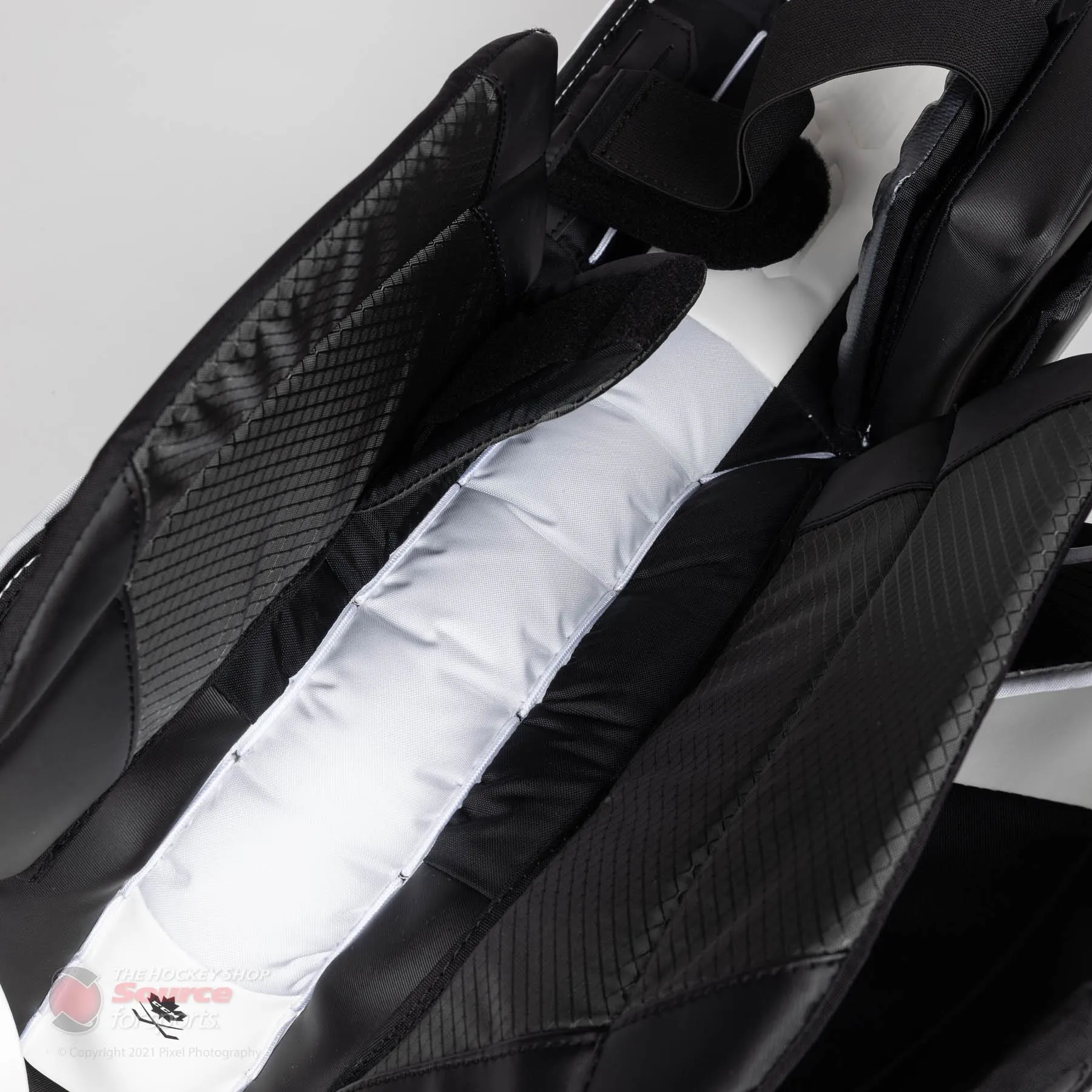 CCM Extreme Flex E5.9 Intermediate Goalie Leg Pads - Source Exclusive