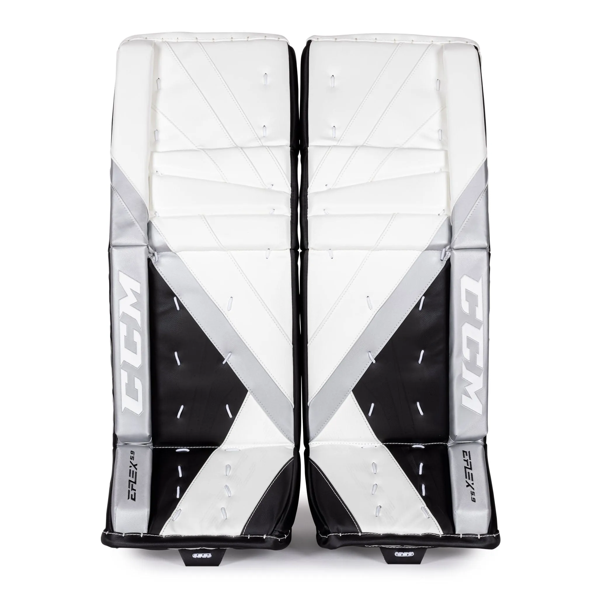 CCM Extreme Flex E5.9 Intermediate Goalie Leg Pads - Source Exclusive