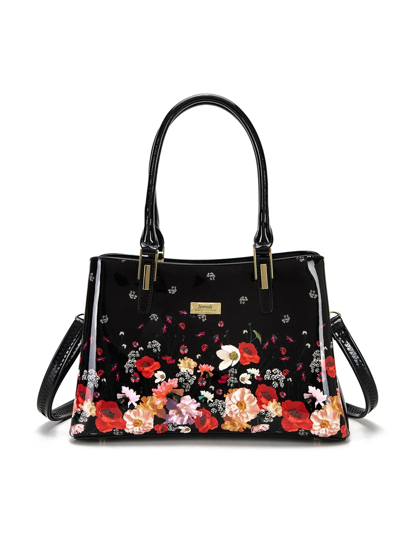 CLARA GRIP HANDLE  LEATHER BAG-SF34-0378- NEW IN