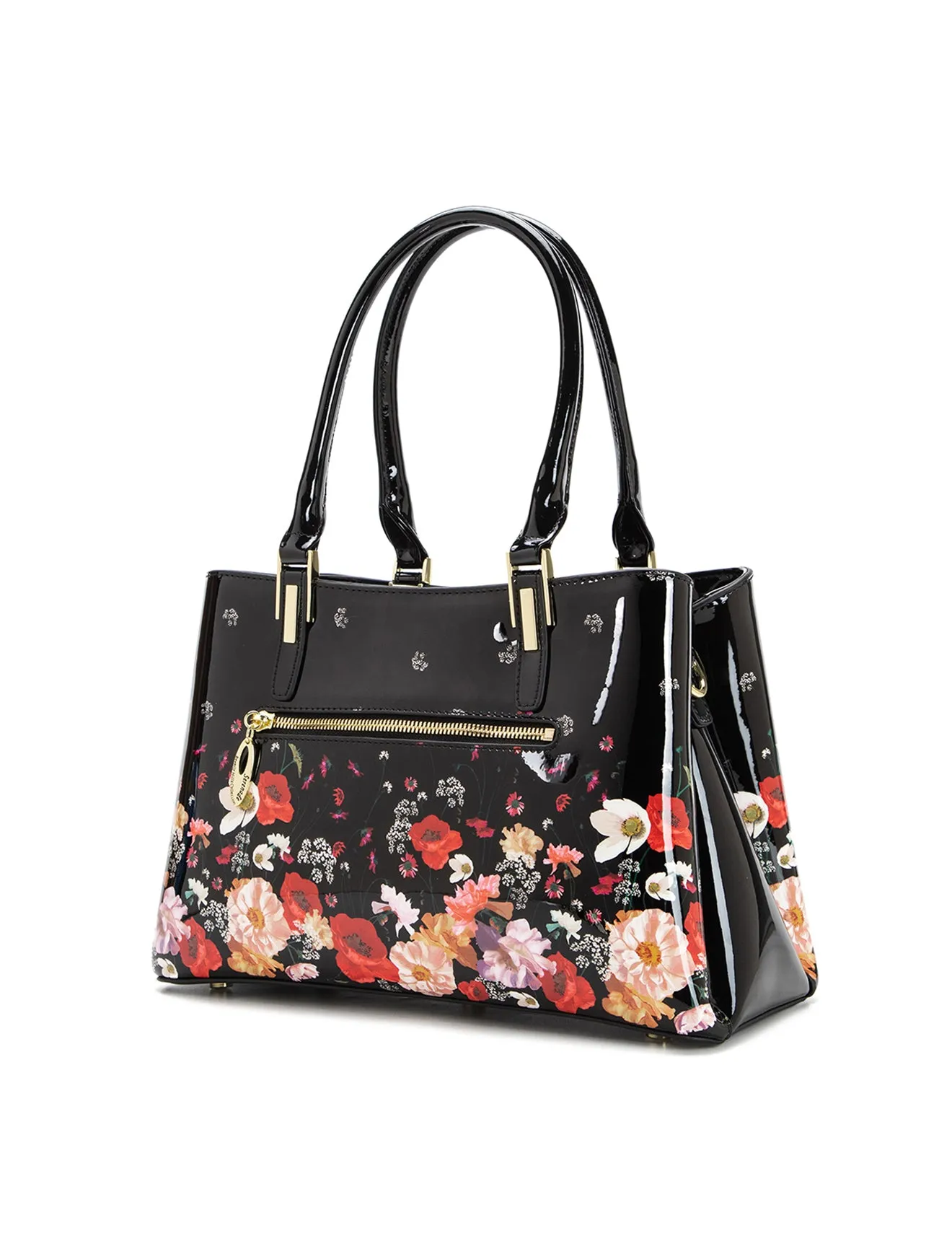 CLARA GRIP HANDLE  LEATHER BAG-SF34-0378- NEW IN
