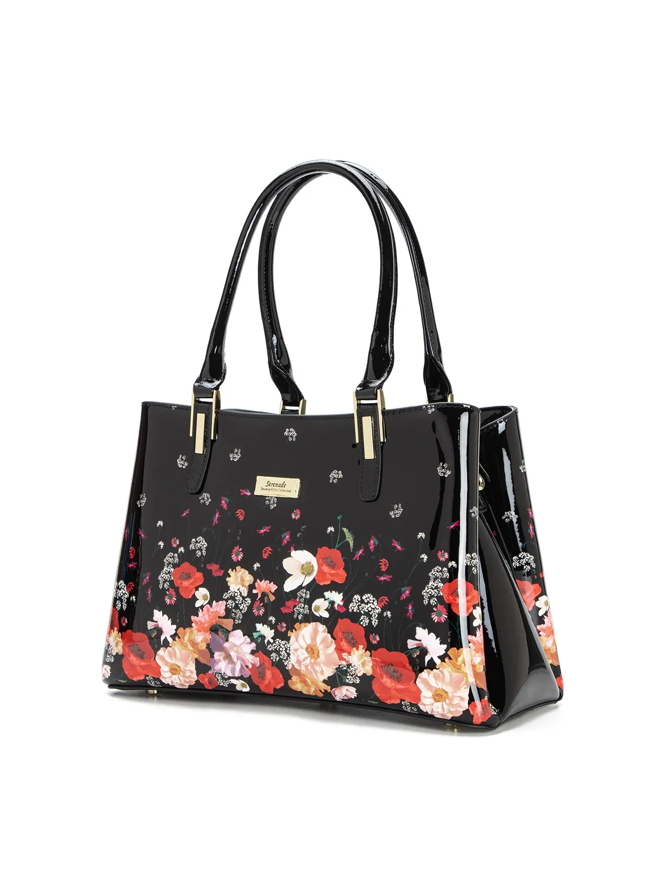 CLARA GRIP HANDLE  LEATHER BAG-SF34-0378- NEW IN