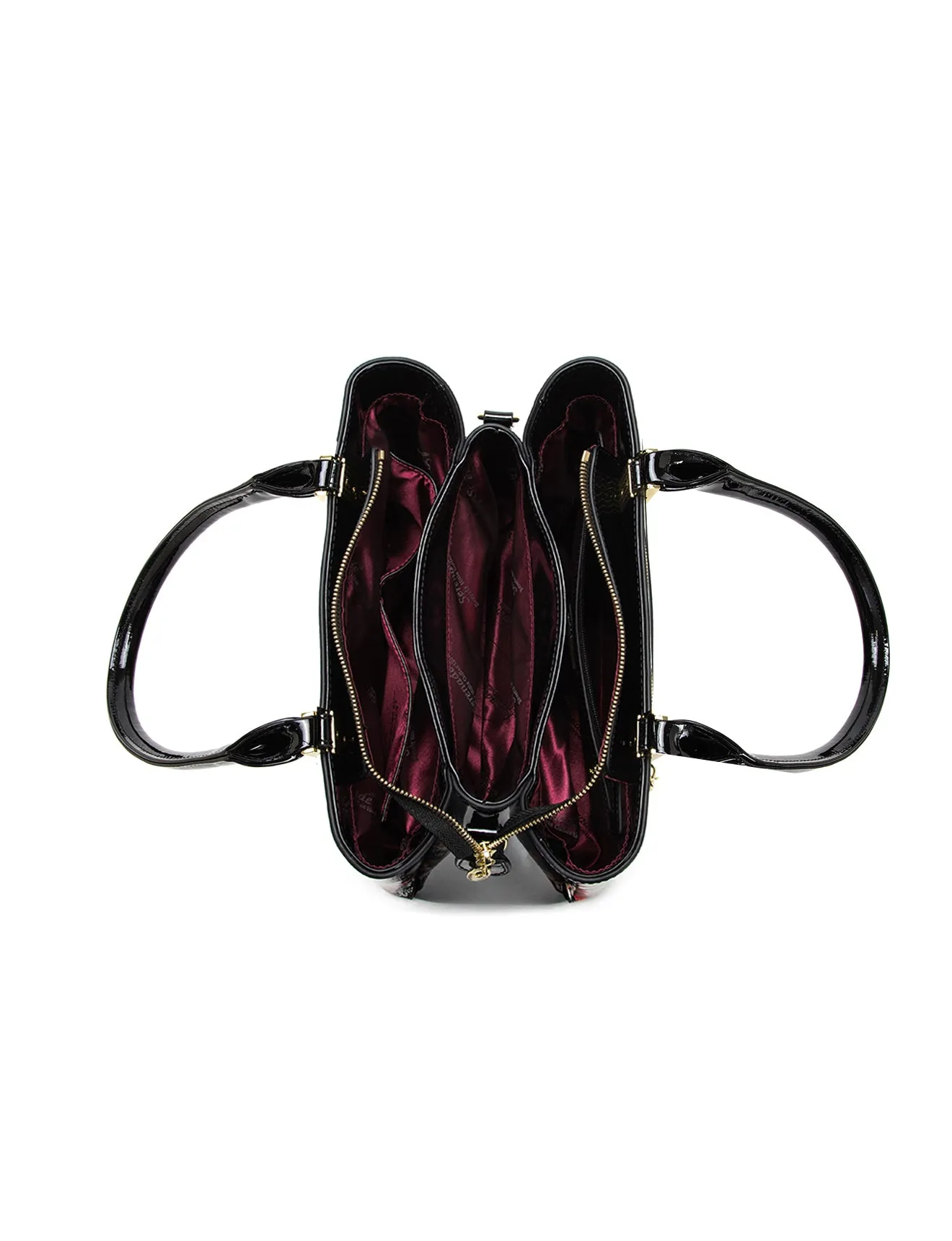 CLARA GRIP HANDLE  LEATHER BAG-SF34-0378- NEW IN
