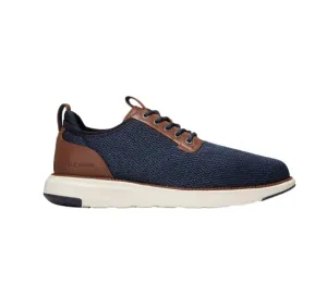 Cole Haan Men's Grand Atlantic Knit Oxford Navy Ink/Woodbuty/Ivory C38502