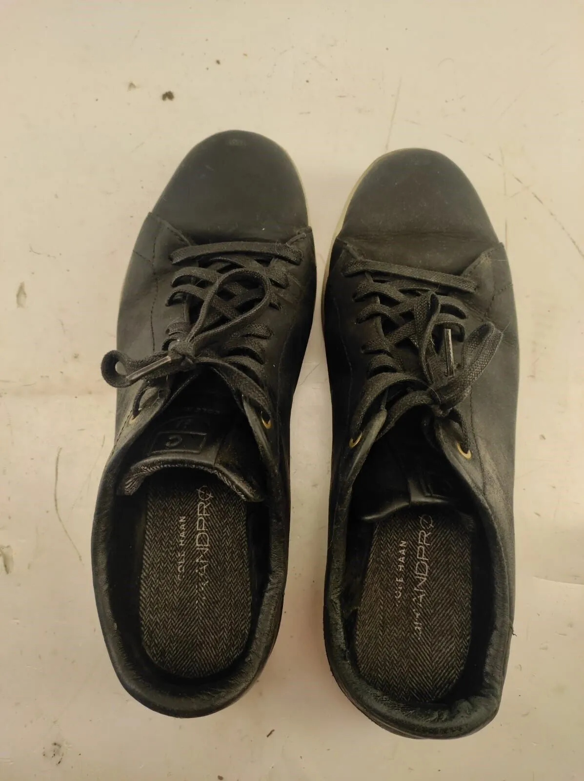 Cole Haan Shoes High Top Sneaker Leather Black GrandOs (US-11) Men’s