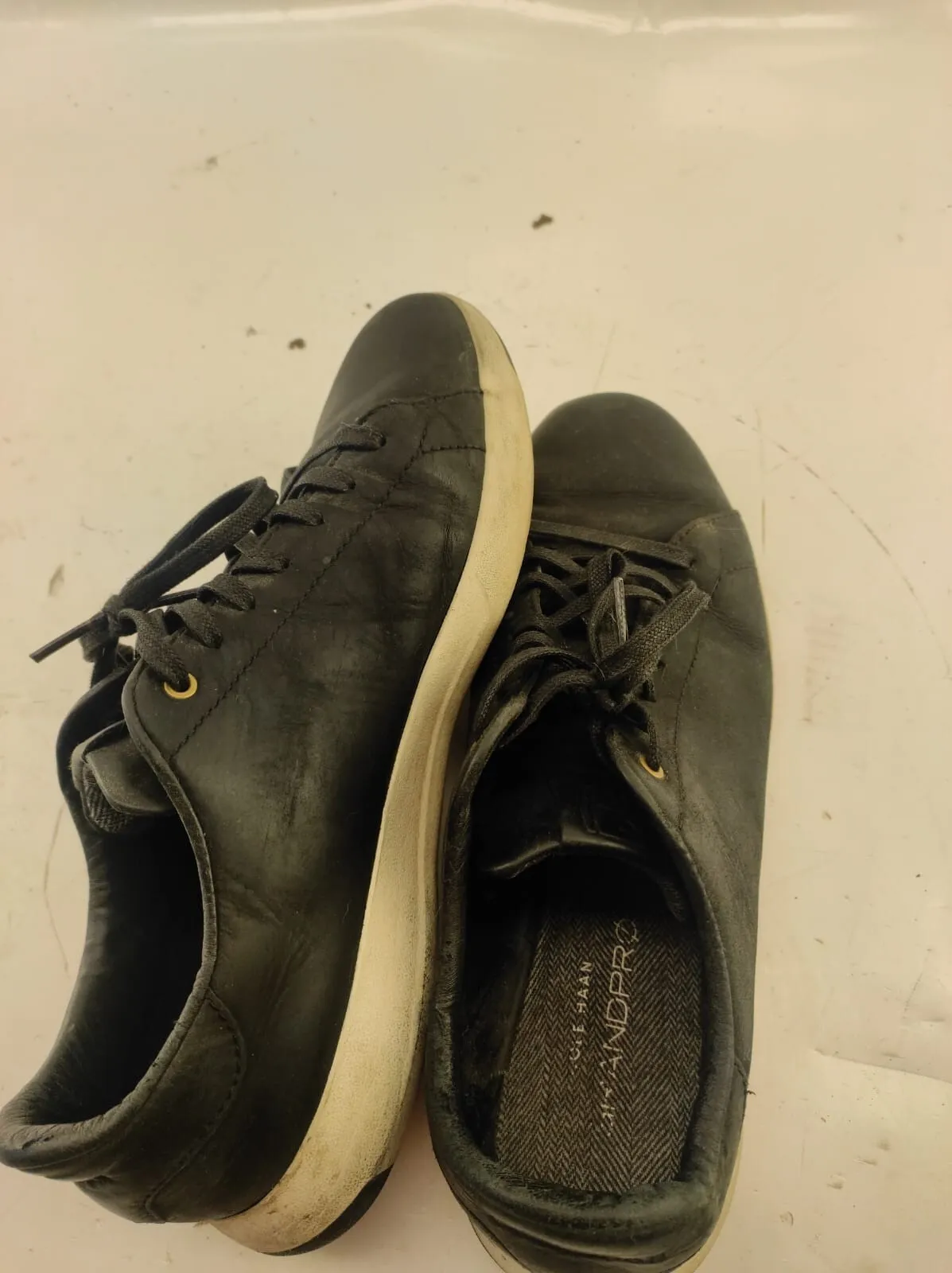 Cole Haan Shoes High Top Sneaker Leather Black GrandOs (US-11) Men’s