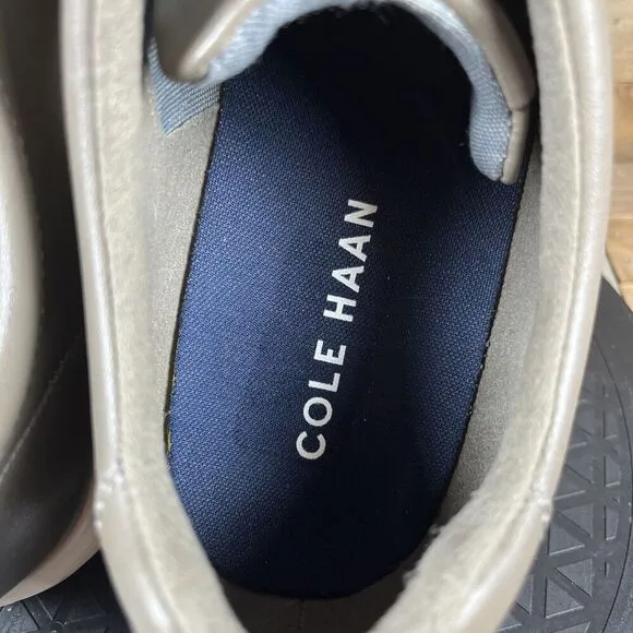 Cole Haan Grand Os Mens Size 11.5 M Crosscourt II Shoes Lace Up Leather Brown